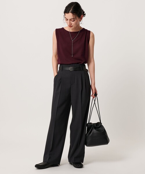 BEAUTY&YOUTH UNITED ARROWS（ビューティーアンドユースユナイテッドアローズ）の「レザー ギャザー ローファー（ローファー・レディース・ブラック/ベージュ・38/37/36h/37h/36）」の20枚目の写真