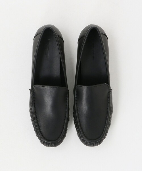 BEAUTY&YOUTH UNITED ARROWS（ビューティーアンドユースユナイテッドアローズ）の「レザー ギャザー ローファー（ローファー・レディース・ブラック/ベージュ・38/37/36h/37h/36）」の5枚目の写真