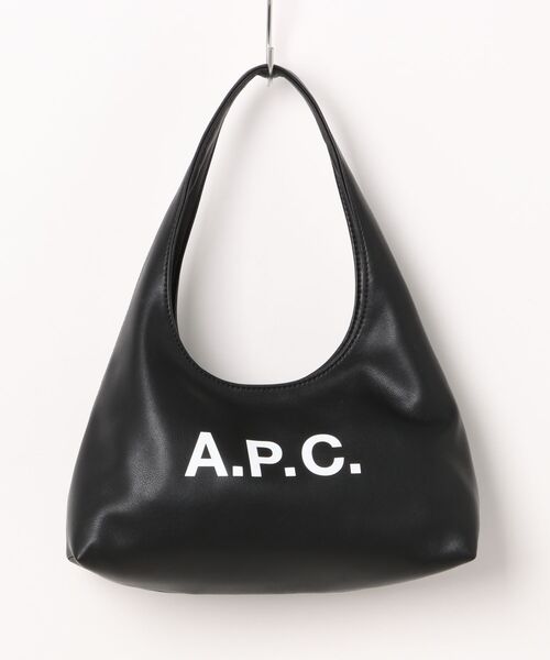 A.P.C.(アーペーセー)の「BABY NINON SHOULDER(ショルダーバッグ・レディース・ブラウン/ブラック・ONESIZE)」の1枚目の写真