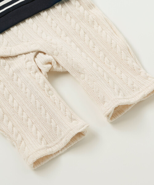 SLAP SLIP BABY（スラップスリップベビー）の「アニマルクマサガラ刺しゅうチェックボーダーロンパースベビー(70~80cm)（ロンパース・キッズ・レッド系その他/ブルー系その他2・80ｃｍ/70cm）」の13枚目の写真