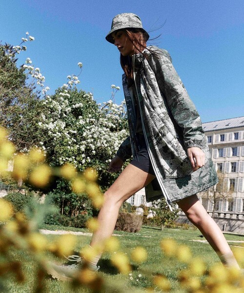 AIGLE(エーグル)の「【国立自然史博物館】 撥水ハット(ハット・レディース・モスグリーン/ホワイト・M/L)」の7枚目の写真