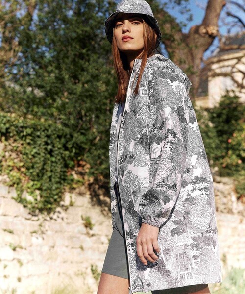 AIGLE(エーグル)の「【国立自然史博物館】 撥水ハット(ハット・レディース・モスグリーン/ホワイト・M/L)」の8枚目の写真