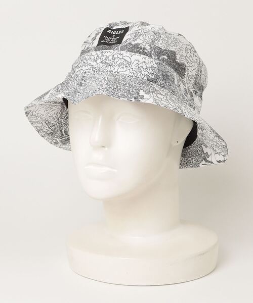 AIGLE(エーグル)の「【国立自然史博物館】 撥水ハット(ハット・レディース・モスグリーン/ホワイト・M/L)」の14枚目の写真