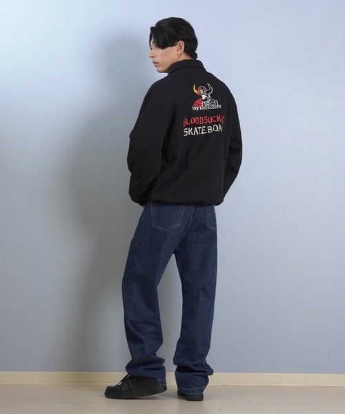 TOY MACHINE(トイ マシーン)の「TOY MACHINE/トイマシーン ジャケット 刺繍 レオパード柄 MTMFFJK9(その他アウター・メンズ・グレー/ブラック/ブラウン・M/L/XL)」の8枚目の写真