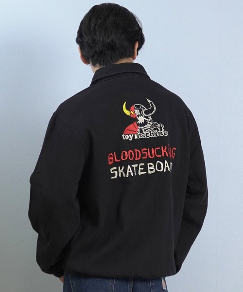 TOY MACHINE(トイ マシーン)の「TOY MACHINE/トイマシーン ジャケット 刺繍 レオパード柄 MTMFFJK9(その他アウター・メンズ・グレー/ブラック/ブラウン・M/L/XL)」の6枚目の写真