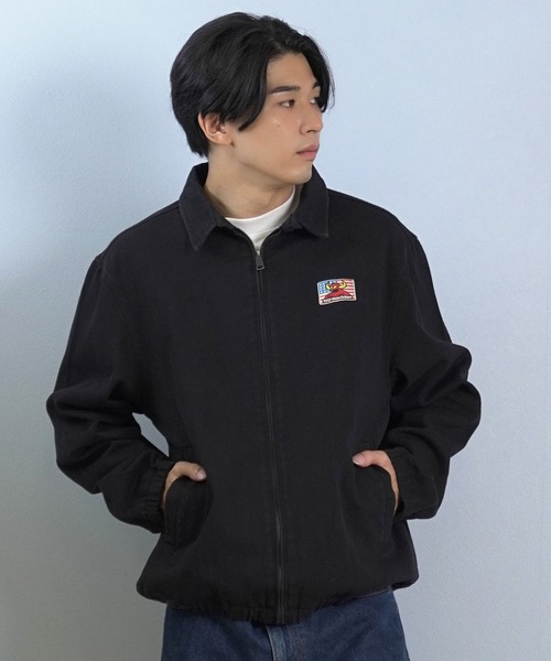 TOY MACHINE(トイ マシーン)の「TOY MACHINE/トイマシーン ジャケット 刺繍 レオパード柄 MTMFFJK9(その他アウター・メンズ・グレー/ブラック/ブラウン・M/L/XL)」の4枚目の写真