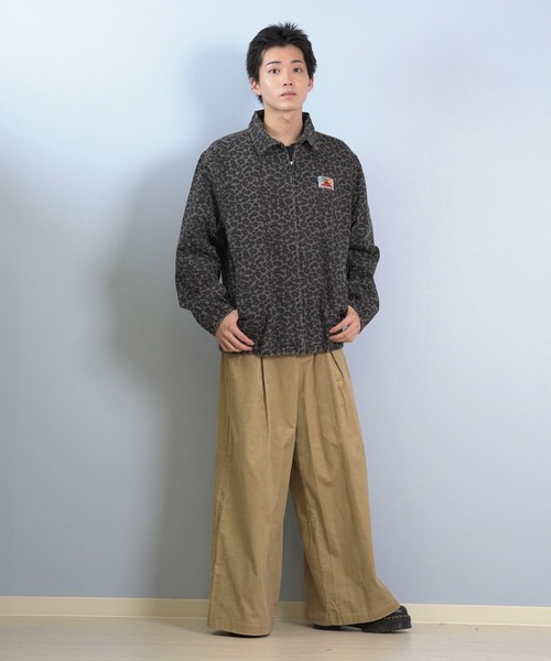 TOY MACHINE(トイ マシーン)の「TOY MACHINE/トイマシーン ジャケット 刺繍 レオパード柄 MTMFFJK9(その他アウター・メンズ・グレー/ブラック/ブラウン・M/L/XL)」の13枚目の写真