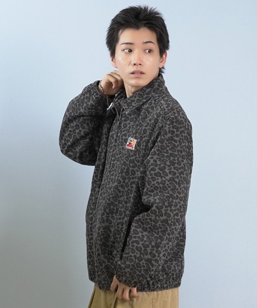 TOY MACHINE/トイマシーン ジャケット 刺繍 レオパード柄