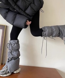 chloma レッグウォーマーレッグバブル / シルバーグレー ﾚｯｸﾞﾊﾞﾌﾞﾙ / ｶｰﾑﾌﾞﾙｰ – chloma - official web store