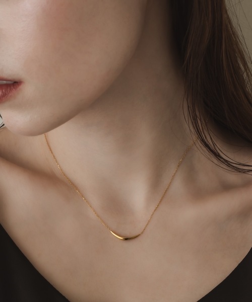 muku（ムク）の「NC/CRESCENT MOON（ネックレス・レディース・シルバー/ゴールド・FREE）」の2枚目の写真