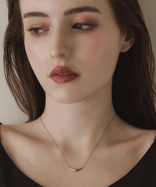 muku（ムク）の「NC/CRESCENT MOON（ネックレス・レディース・シルバー/ゴールド・FREE）」の14枚目の写真