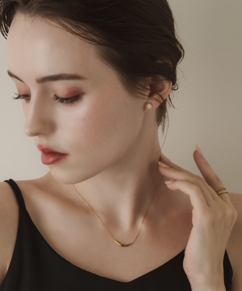 muku（ムク）の「NC/CRESCENT MOON（ネックレス・レディース・シルバー/ゴールド・FREE）」の3枚目の写真