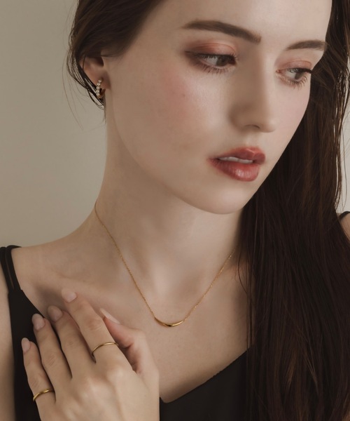 muku（ムク）の「NC/CRESCENT MOON（ネックレス・レディース・シルバー/ゴールド・FREE）」の12枚目の写真