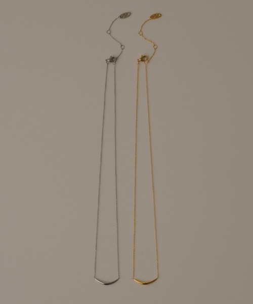 muku（ムク）の「NC/CRESCENT MOON（ネックレス・レディース・シルバー/ゴールド・FREE）」の9枚目の写真