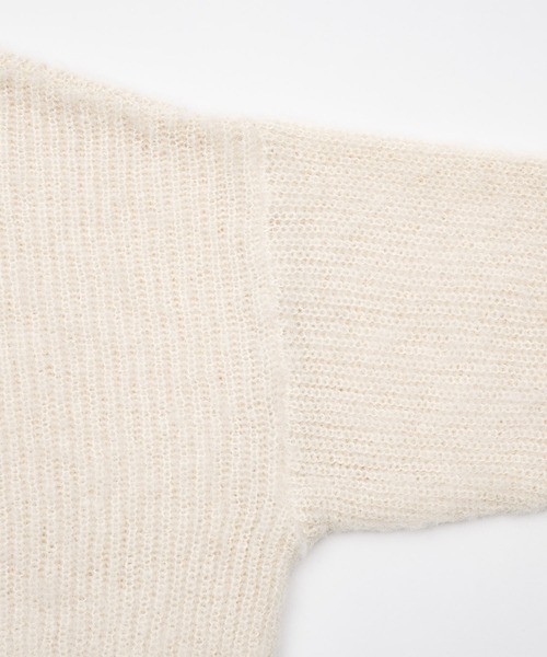 OLUN（オルン）の「high neck mohair like knit/ハイネックモヘアライクニット（ニット/セーター・レディース・ピンク/ブラウン/アイボリー・FREE）」の17枚目の写真