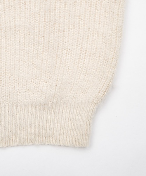 OLUN（オルン）の「high neck mohair like knit/ハイネックモヘアライクニット（ニット/セーター・レディース・ピンク/ブラウン/アイボリー・FREE）」の18枚目の写真