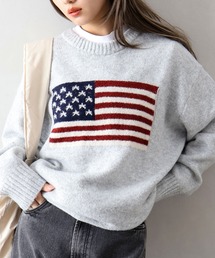 SpRay | USAジャガードニット(ニット/セーター)