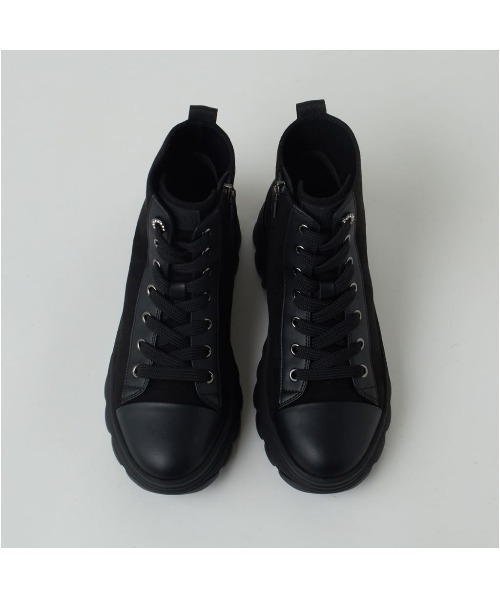 軽量】ハイカットスニーカーブーツ（ブーツ）｜+diana（プラスダイアナ