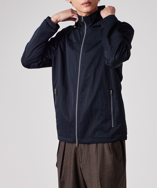 スタンドカラー フーデッド ショートブルゾン / 253164 584Z（ブルゾン