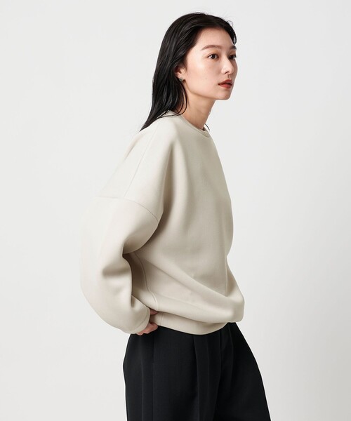 MARW UNITED ARROWS（マルゥ ユナイテッドアローズ）の「＜MARW UNITED ARROWS＞ダンボール クルーネック プルオーバー UNISEX（スウェット・レディース・ブラック/ホワイト/ダークブラウン/ベージュ・36/38）」の17枚目の写真