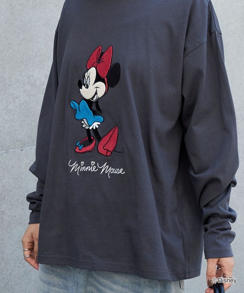 Disney】別注 ミニーマウス オールドグラフィック オーバー