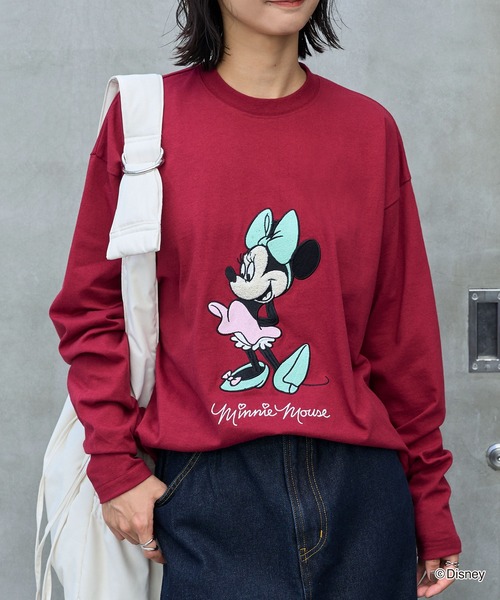 Disney】別注 ミニーマウス オールドグラフィック オーバー