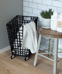 BRID（ブリッド）の「ブリッド ラフニット ランドリー バスケット / BRID ROUGH KNIT LAUNDRY BASKET with CASTER［45L］（収納グッズ）」