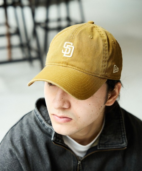 NEW ERA（ニューエラ）の「【NEW ERA(ニューエラ)】9TWENT EASY SNAP イタリアンウォッシュ（キャップ・メンズ・ブラック/マスタード/グリーン/ブルー・FREE）」の4枚目の写真