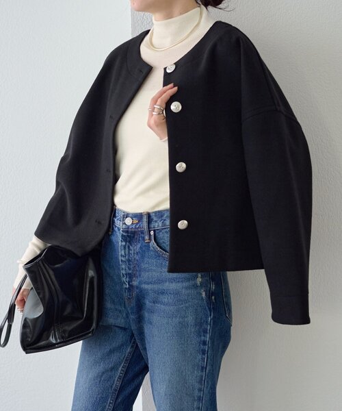 最終価格‼️全国完売入手困難✨BEARDSLEYハーフスリーブツイードジャケット 最終価格‼️全国完売入手困難✨BEARDSLEYハーフスリーブツイード