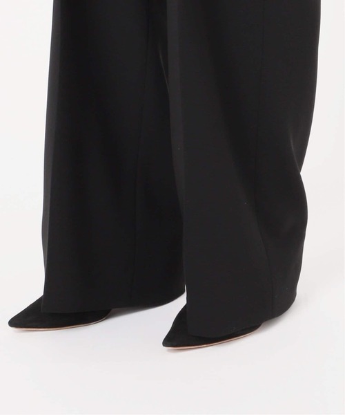 トリアセジョーゼット タックパンツ（その他パンツ）｜Deuxieme Classe