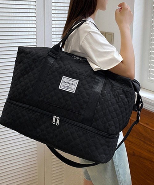 セール】キルティング2WAYボストンバッグ（ボストンバッグ）｜ReRe