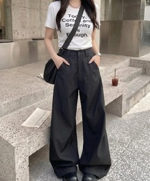 バックラインワイドパンツ