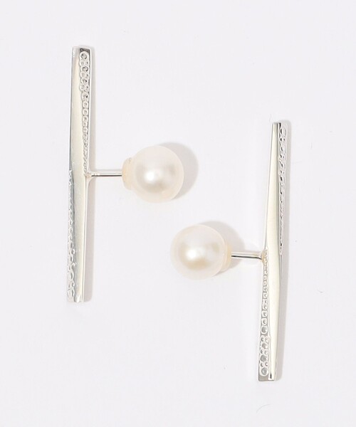 sumikaneko(スミカネコ)の「sumikaneko Horizon ピアス(ピアス(両耳用)・レディース・シルバー・FREE)」の5枚目の写真