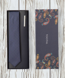 Tootal（トゥータル）の「老舗イギリスブランド Tootal ネクタイ＋ピン ギフトセット（ネクタイ）」