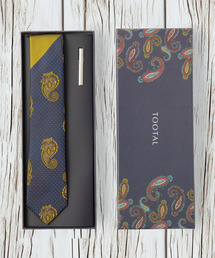Tootal（トゥータル）の「老舗イギリスブランド Tootal ネクタイ＋ピン ギフトセット（ネクタイ）」