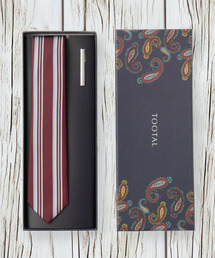 ZIP FIVE（ジップファイブ）の「老舗イギリスブランド Tootal ネクタイ＋ピン ギフトセット（ネクタイ）」