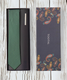ZIP FIVE（ジップファイブ）の「老舗イギリスブランド Tootal ネクタイ＋ピン ギフトセット（ネクタイ）」