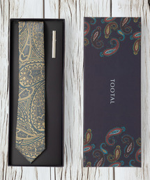 ZIP FIVE（ジップファイブ）の「老舗イギリスブランド Tootal ネクタイ＋ピン ギフトセット（ネクタイ）」