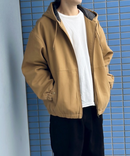 RED KAP(レッドキャップ)の「【REDKAP/ レッドキャップ】コットンダック キャンバスフードジャケット メンズ(その他アウター・メンズ・ブラック/カーキ/ベージュ・XL/L/M)」の14枚目の写真