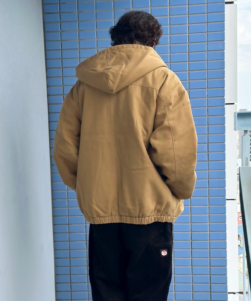RED KAP(レッドキャップ)の「【REDKAP/ レッドキャップ】コットンダック キャンバスフードジャケット メンズ(その他アウター・メンズ・ブラック/カーキ/ベージュ・XL/L/M)」の15枚目の写真
