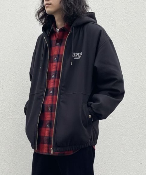 RED KAP(レッドキャップ)の「【REDKAP/ レッドキャップ】コットンダック キャンバスフードジャケット メンズ(その他アウター・メンズ・ブラック/カーキ/ベージュ・XL/L/M)」の16枚目の写真