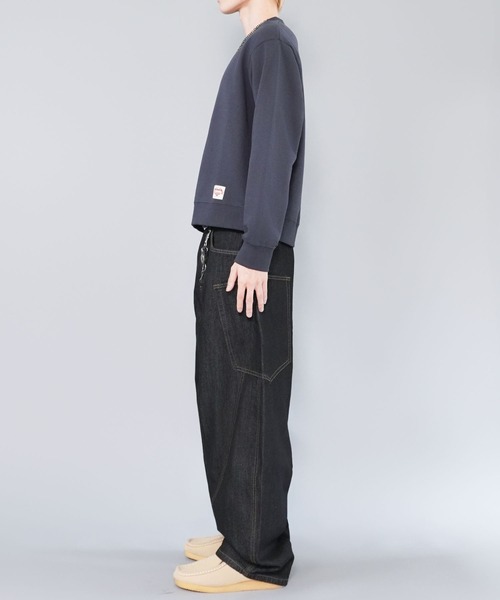 SPINNS(スピンズ)の「短丈スウェット/ワンポイントハート/無地/リアルツリー/ショート丈(スウェット・メンズ・ネイビー/杢グレー/グレー系その他/リアルツリーカモ・ONESIZE)」の14枚目の写真