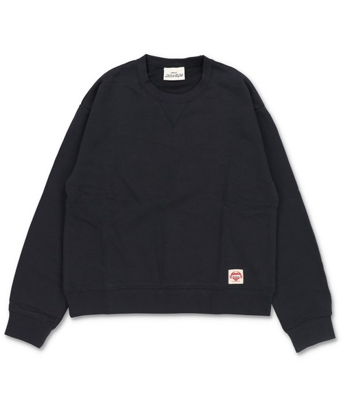 SPINNS(スピンズ)の「短丈スウェット/ワンポイントハート/無地/リアルツリー/ショート丈(スウェット・メンズ・ネイビー/杢グレー/グレー系その他/リアルツリーカモ・ONESIZE)」の6枚目の写真