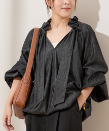 【タグ付き新品】2025★ジャーナルスタンダードレサージュ ブラウス ボウタイ 2025年最新】journal standard L'essage レディース 長袖 シャツ