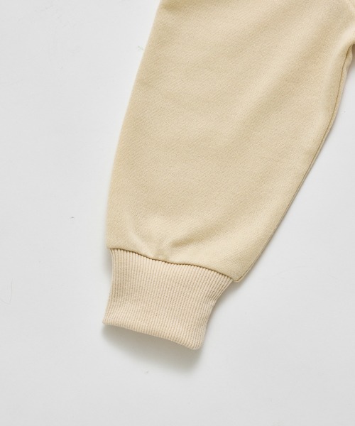 pairmanon（ペアマノン）の「【まいにちスウェット】ガールズ  裏毛 ペプラム スウェット（スウェット・キッズ・ライトベージュ/チャコールグレー/ピンク・100/110/120/130/140/150/90）」の5枚目の写真