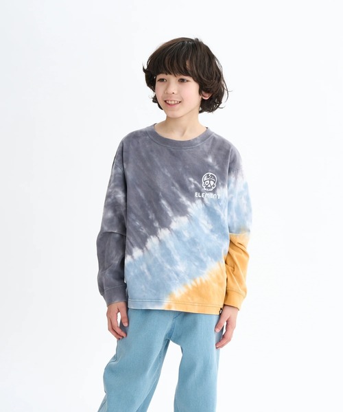 ELEMENT（エレメント）の「ELEMENT キッズ TIMBER 3 LS YOUTH ロンＴ 【2025年秋冬モデル】/エレメントキッズバックプリント長袖ロンT（Tシャツ/カットソー・キッズ・ブラック/マルチ/ホワイト・X-LARGE/LARGE/MEDIUM/SMALL）」の9枚目の写真