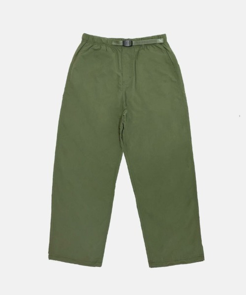 Gramicci(グラミチ)の「DURABLE NYLON WIDE PANT|デュラブルナイロンワイドパンツ(その他パンツ・メンズ・グレー/ブラック/オリーブ・S/M/L/XL)」の15枚目の写真