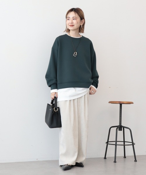 WEB限定】サイドスリットポンチプルオーバー（スウェット