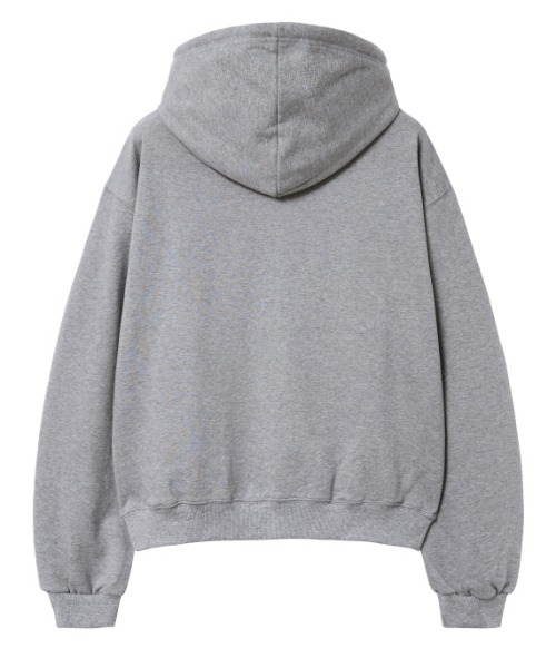 Midnight Move(ミッドナイトムーブ)の「A'GEM/9 × .kom 『MIDNIGHT MOVE/ミッドナイトムーブ』eyelet hood zip up/アイレットフードジップアップ(パーカー・レディース・ブラック/グレー・FREE)」の13枚目の写真