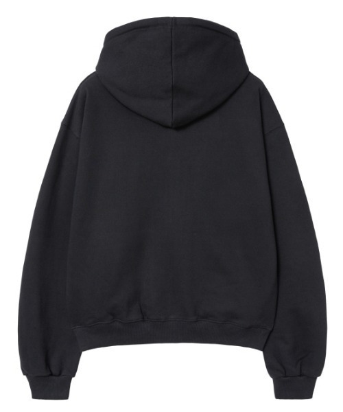 Midnight Move(ミッドナイトムーブ)の「A'GEM/9 × .kom 『MIDNIGHT MOVE/ミッドナイトムーブ』eyelet hood zip up/アイレットフードジップアップ(パーカー・レディース・ブラック/グレー・FREE)」の10枚目の写真